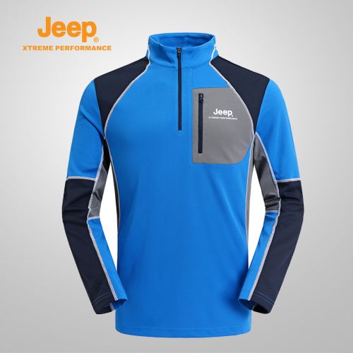 T-shirt sport pour homme JEEP à manche longue - Ref 2018153