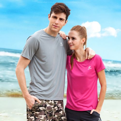 T-shirt sport pour homme TECTOP à manche courte en CVC - Ref 2018294