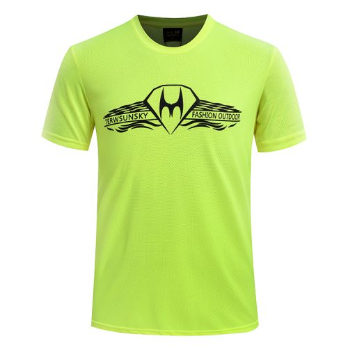 T-shirt sport pour homme TERWSUNSKY à manche courte en polyester - Ref 2018299