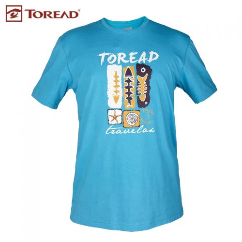 T-shirt sport pour homme TOREAD à manche courte en coton - Ref 2018312