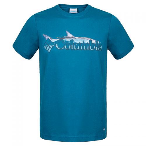 T-shirt sport pour homme COLUMBIA à manche courte - Ref 2018332