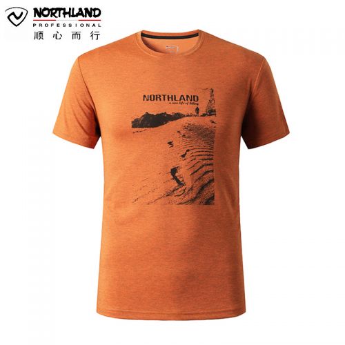 T-shirt sport pour homme NORTHLAND à manche courte en polyester - Ref 2018341