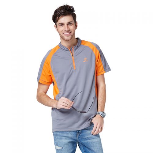 T-shirt sport pour homme TECTOP à manche courte en polyester - Ref 2018343