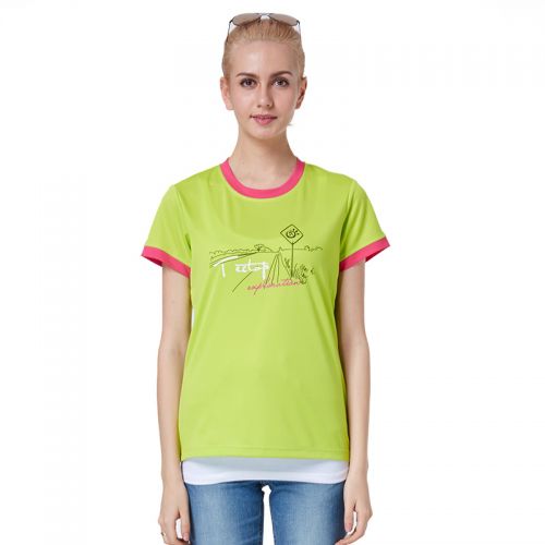 T-shirt sport pour homme TECTOP à manche courte en polyester - Ref 2018357