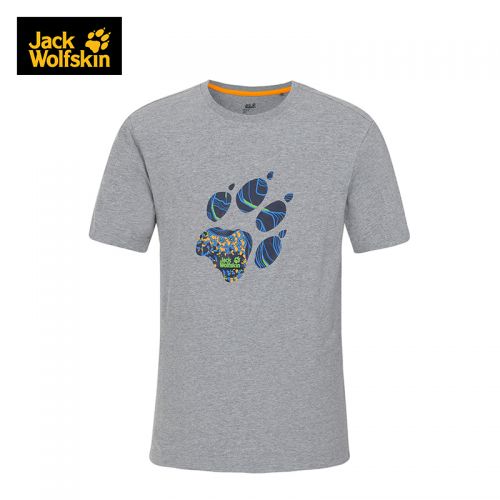 T-shirt sport pour homme JACK WOLFSKIN à manche courte - Ref 2018366