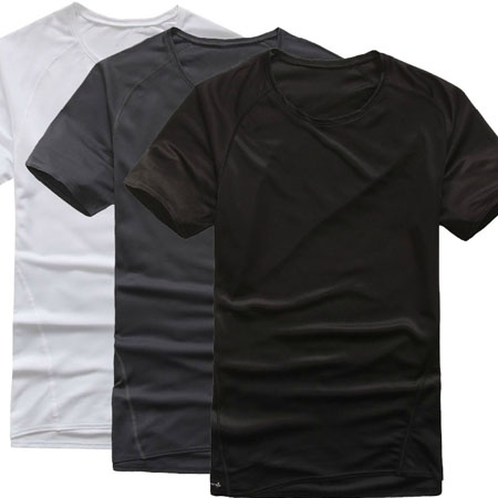 T-shirt sport pour homme MAX MUSCLE à manche courte en polyester - Ref 2018446