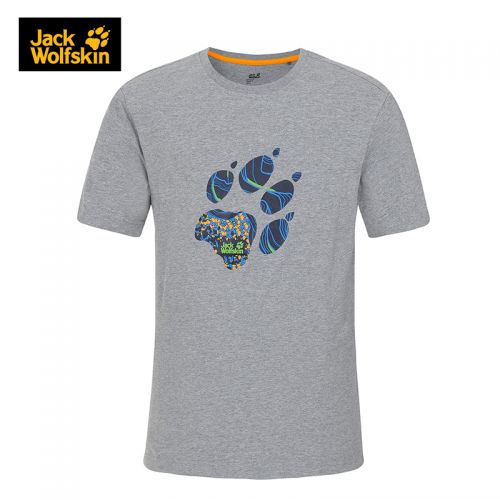 T-shirt sport pour homme JACK WOLFSKIN à manche courte - Ref 2018473