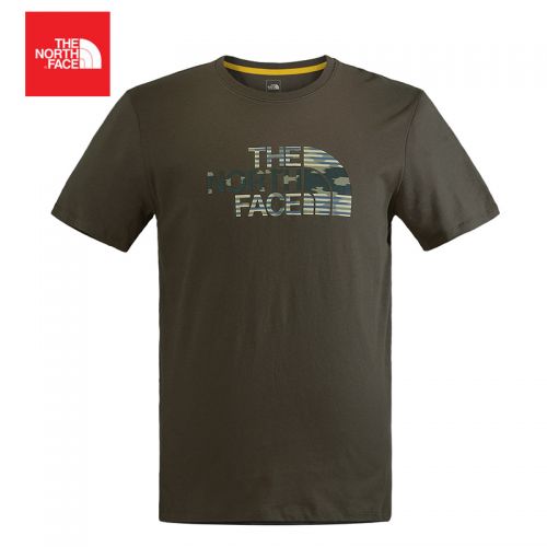 T-shirt sport pour homme THE NORTH FACE à manche courte en CVC - Ref 2018477