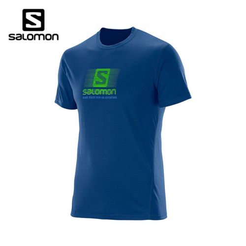 T-shirt sport pour homme SALOMON à manche courte - Ref 2018498