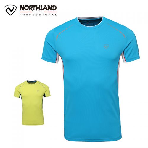 T-shirt sport pour homme NORTHLAND à manche courte en polyester - Ref 2018518