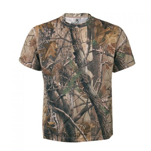 T-shirt sport pour homme OUTDOOR WOLF à manche courte en coton - Ref 2018533