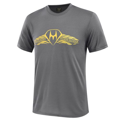 T-shirt sport pour homme TERWSUNSKY à manche courte en polyester - Ref 2018559
