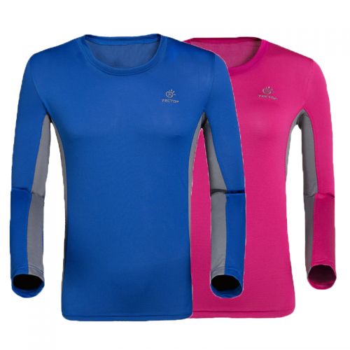 T-shirt sport pour homme TECTOP à manche longue en polyester - Ref 2018562