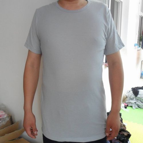 T-shirt sport pour homme à manche courte en CVC - Ref 2018587