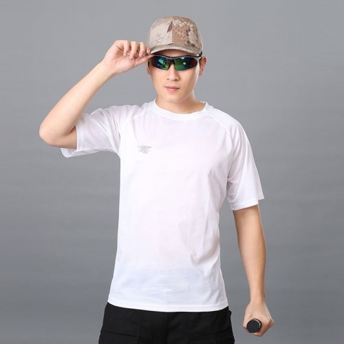 T-shirt sport pour homme à manche courte en nylon - Ref 2018629