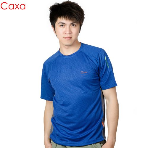 T-shirt sport pour homme CAXA à manche courte en polyester - Ref 2018691