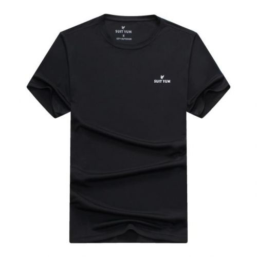 T-shirt sport pour homme SUIT YUM à manche courte en polyester - Ref 2018776