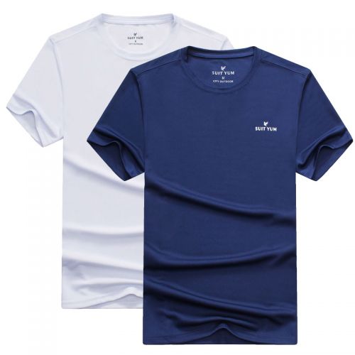 T-shirt sport pour homme SUIT YUM à manche courte en polyester - Ref 2018777