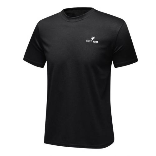 T-shirt sport pour homme SUIT YUM à manche courte en polyester - Ref 2018783