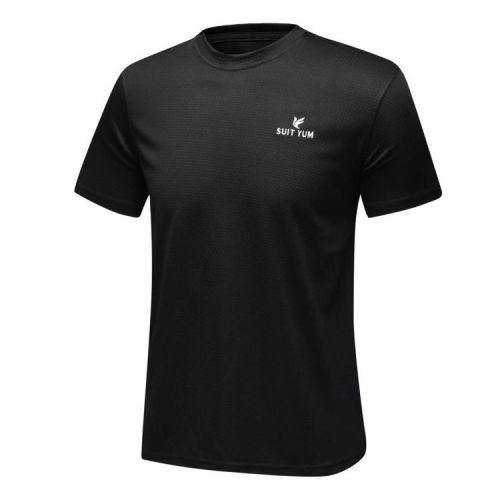T-shirt sport pour homme SUIT YUM à manche courte en polyester - Ref 2018846