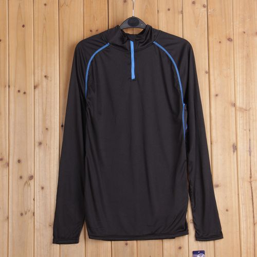 T-shirt sport pour homme à manche longue en polyester - Ref 2018860