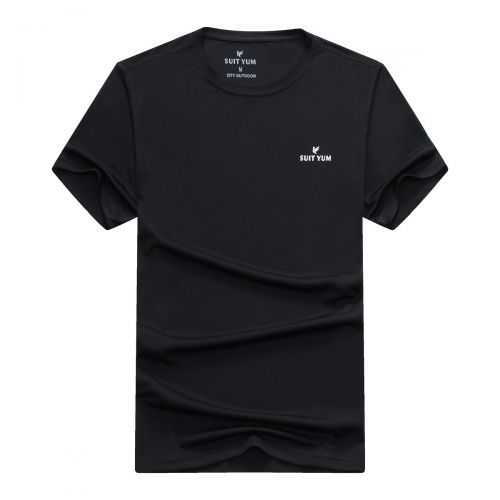 T-shirt sport pour homme SUIT YUM à manche courte en polyester - Ref 2018879