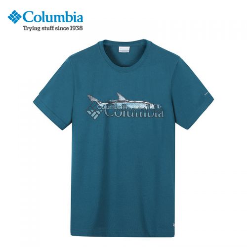 T-shirt sport pour homme COLUMBIA à manche courte - Ref 2018894
