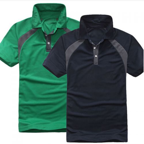 T-shirt sport pour homme SOLANIC à manche courte en CVC - Ref 2018950