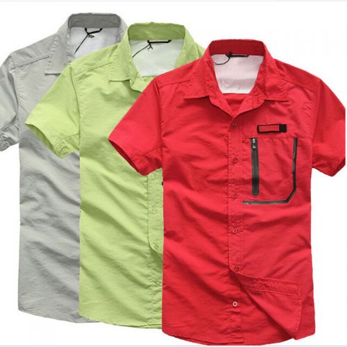 T-shirt sport pour homme SOLANIC à manche courte en CVC - Ref 2018951