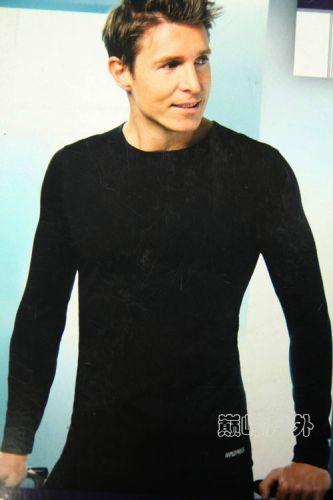 T-shirt sport pour homme CRANE à manche longue en nylon - Ref 2018953