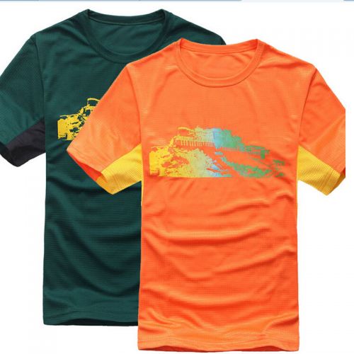 T-shirt sport pour homme à manche courte en CVC - Ref 2018964
