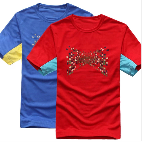 T-shirt sport pour homme MAX MUSCLE à manche courte en CVC - Ref 2018977