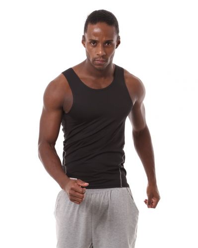 T-shirt sport pour homme à sans manches en nylon - Ref 2019018