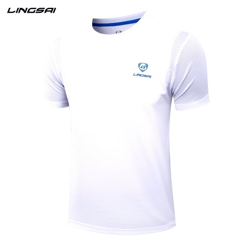 T-shirt sport pour homme à manche courte en polyester - Ref 2019030