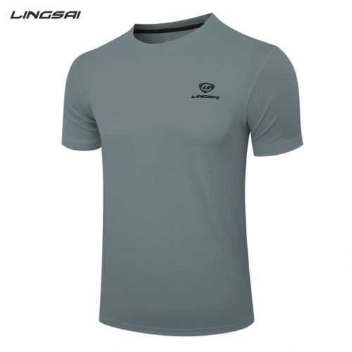T-shirt sport pour homme à manche courte en polyester - Ref 2019038