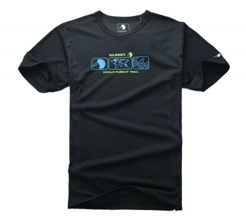 T-shirt sport pour homme OLOSKY à manche courte en polyester - Ref 2019039