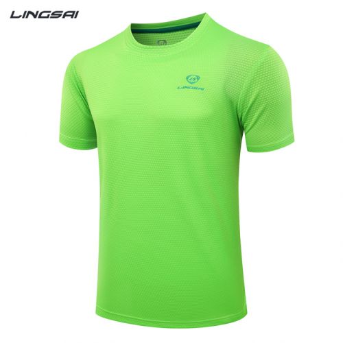 T-shirt sport pour homme à manche courte en polyester - Ref 2019052