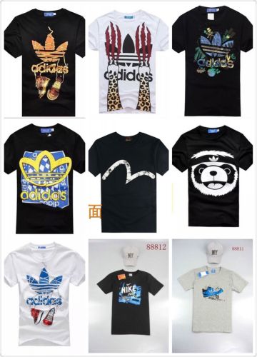 T-shirt sport pour homme à manche courte en coton - Ref 2019057