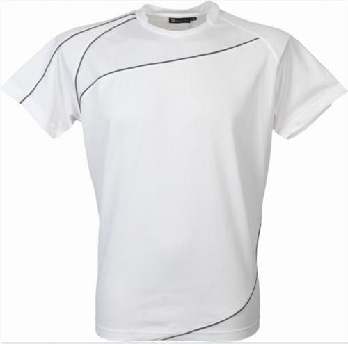 T-shirt sport pour homme à manche courte en polyester - Ref 2019082