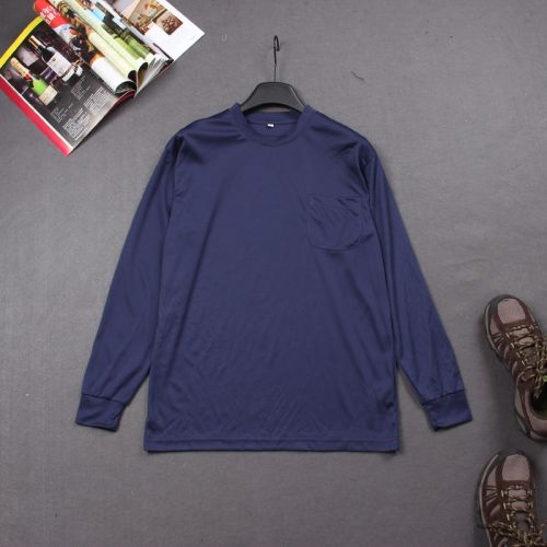 T-shirt sport pour homme à manche longue en polyester - Ref 2019098
