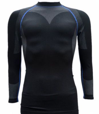 T-shirt sport pour homme à manche longue en nylon - Ref 2019114