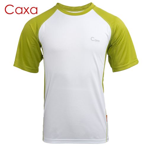 T-shirt sport pour homme CAXA à manche courte en polyester - Ref 2019134