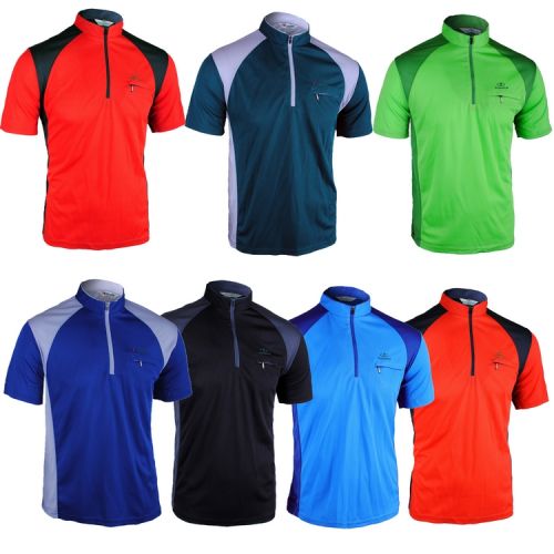 T-shirt sport pour homme à manche courte en polyester - Ref 2019166