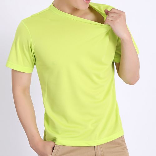 T-shirt sport pour homme à manche courte en polyester - Ref 2019201