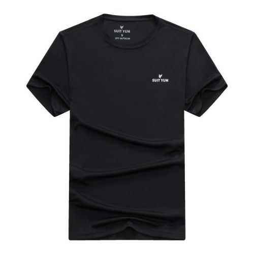 T-shirt sport pour homme SUIT YUM à manche courte en polyester - Ref 2019210