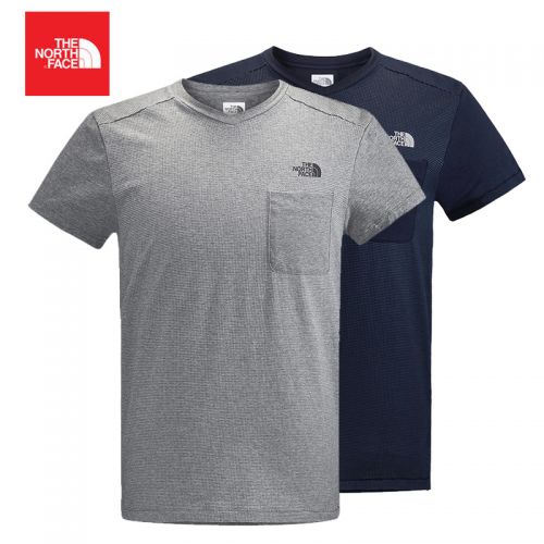 T-shirt sport pour homme THE NORTH FACE à manche courte en polyester - Ref 2019248