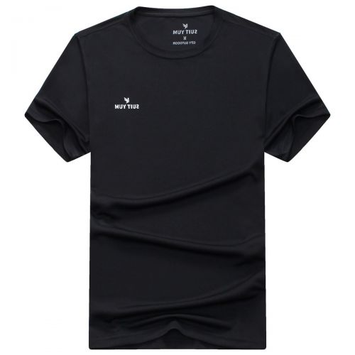 T-shirt sport pour homme SUIT YUM à manche courte en polyester - Ref 2019260
