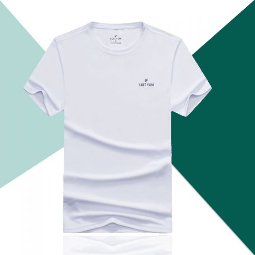 T-shirt sport pour homme SUIT YUM à manche courte en polyester - Ref 2019278