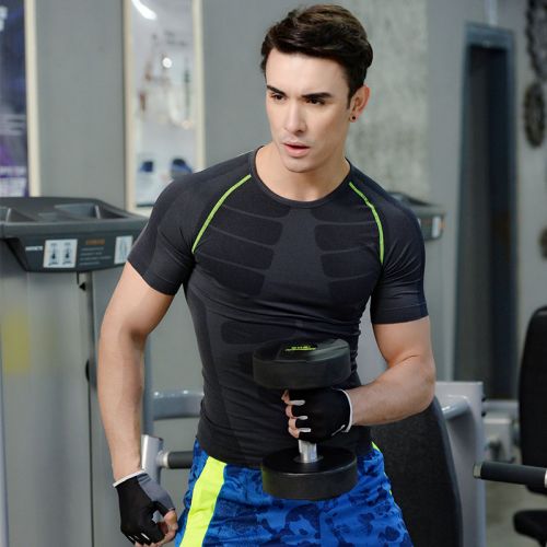 T-shirt sport pour homme TUBAN à manche courte en nylon - Ref 2020363