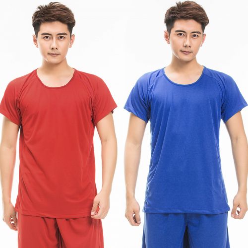 T-shirt sport pour homme à manche courte en polyester - Ref 2020364